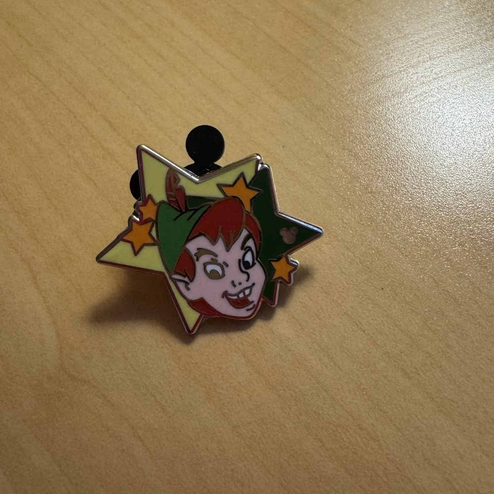 Disney Pins - Peter Pan Hidden Mickey Star Characters 2012